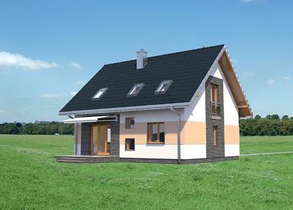 Фасад дома AFH-5631-39 Фасад дома AFH-5631-39